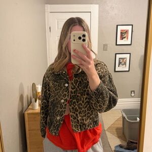 Leopard Print Women's Jacket